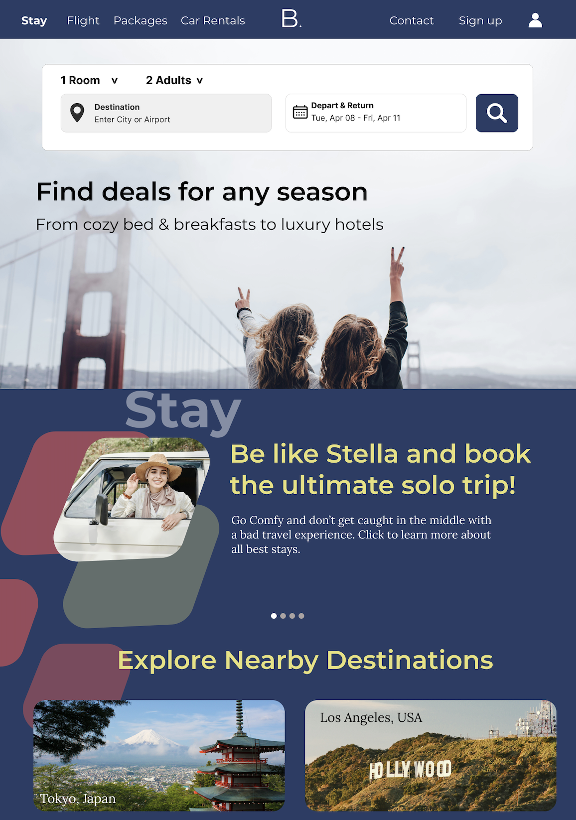 Booking.com Redesign