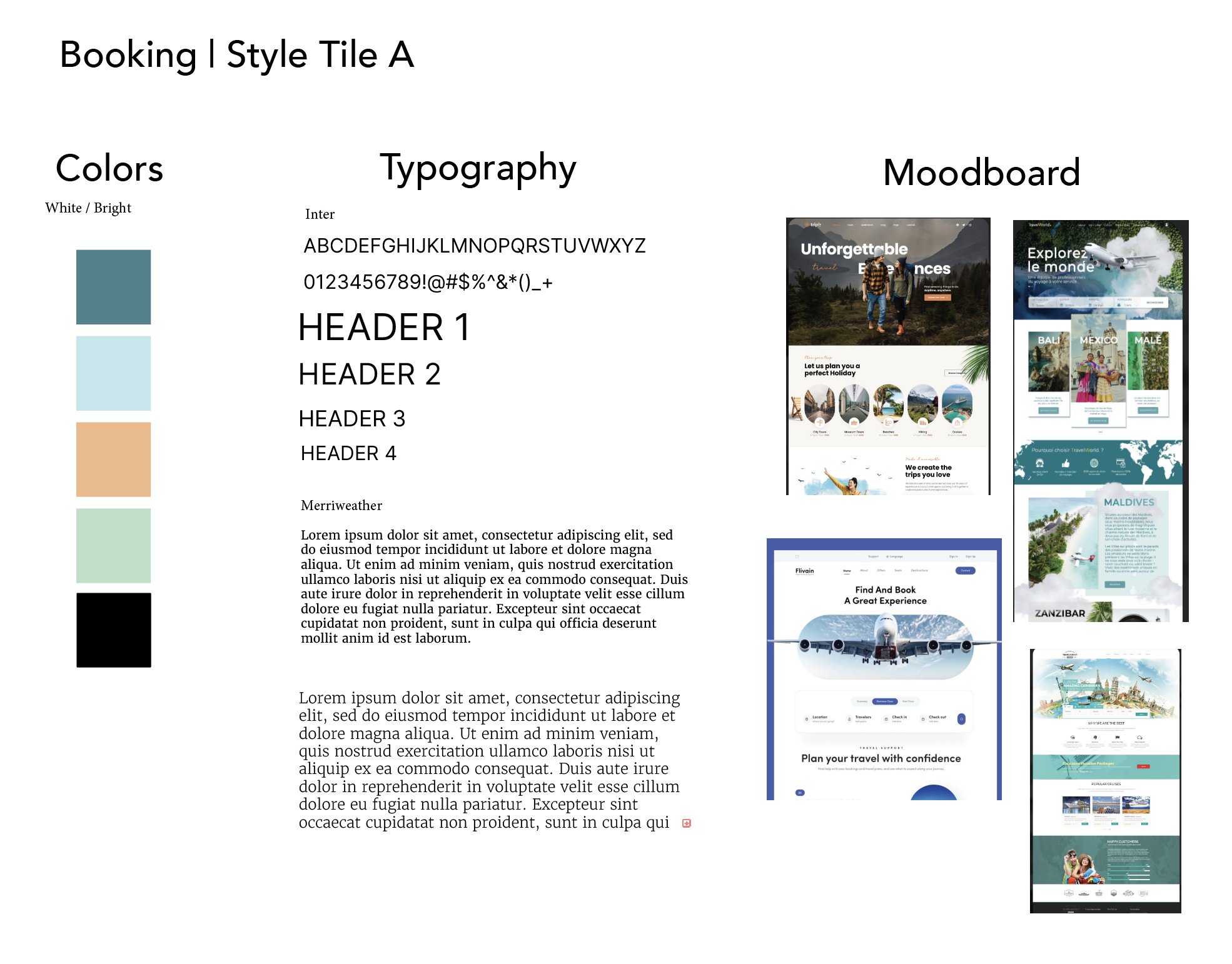 Moodboard A