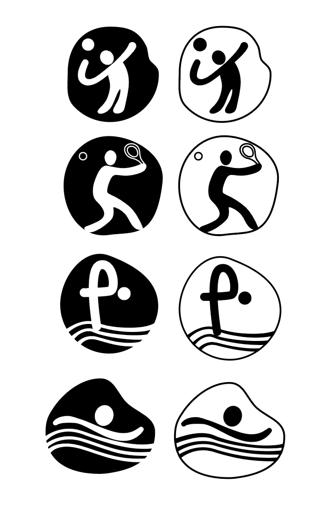 Final Olympic Sport Symbols